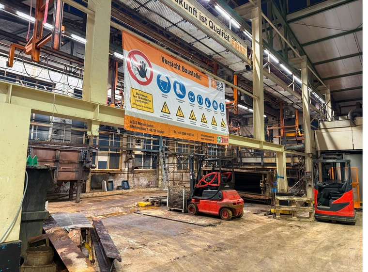 Hallenlogistik – NELO Metals