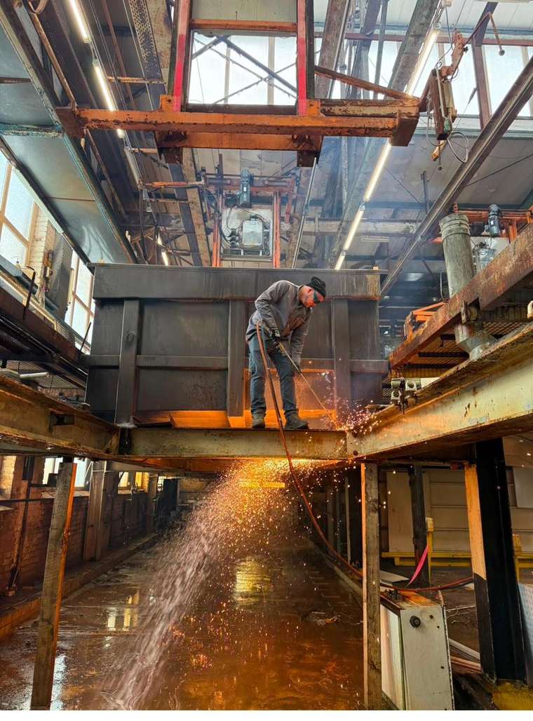 Brennschneiden vor Ort – NELO Metals