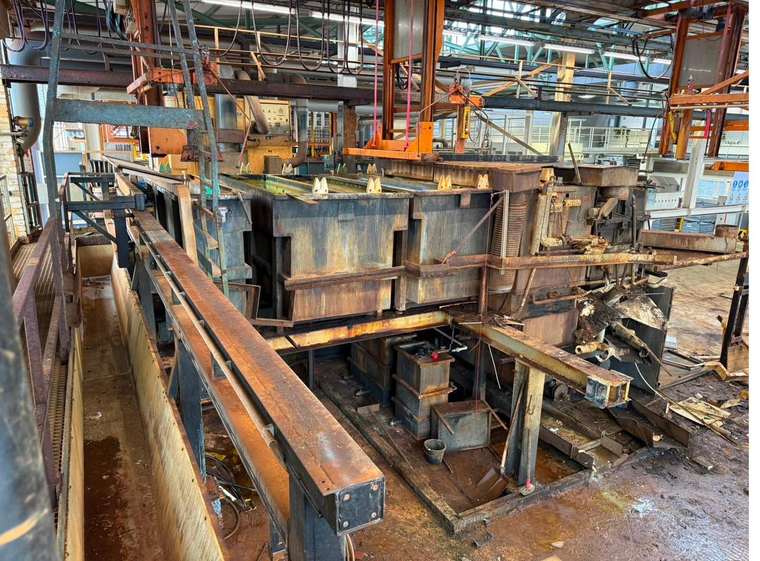 Demontage Werkshalle – NELO Metals