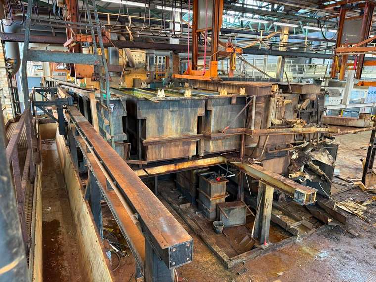 Großanlage vor Demontage – NELO Metals