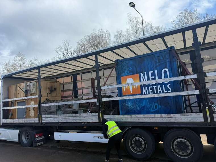 Container Abtransport – NELO Metals