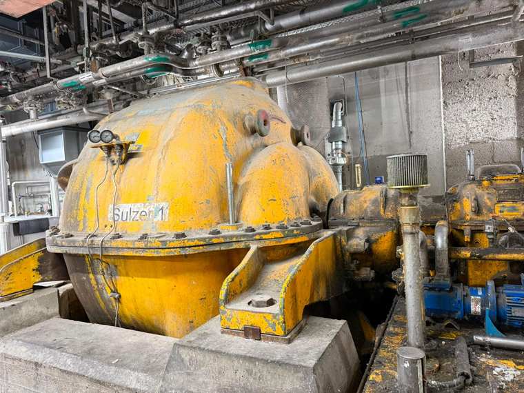 Sulzer-Großpumpe – NELO Metals